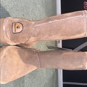 Tan Bearpaw boots